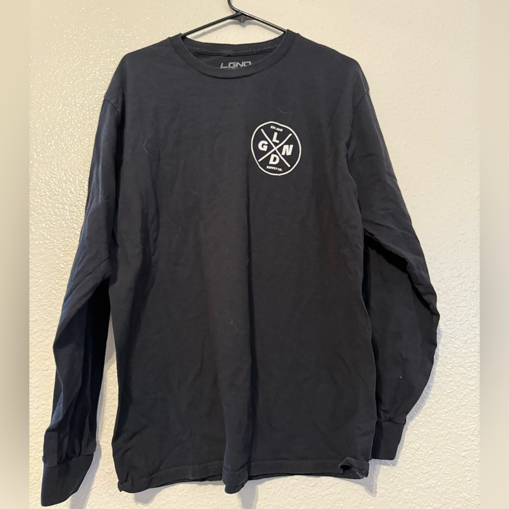 Black Long Sleeve Men's Tee